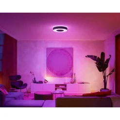 Smart Belysning ^ Philips Hue WCA INFUSE PLAFOND 53W SORT 476 MM