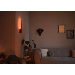 Smart Belysning ^ Philips Hue WCA LIANE VÆGLAMPE 12W SORT