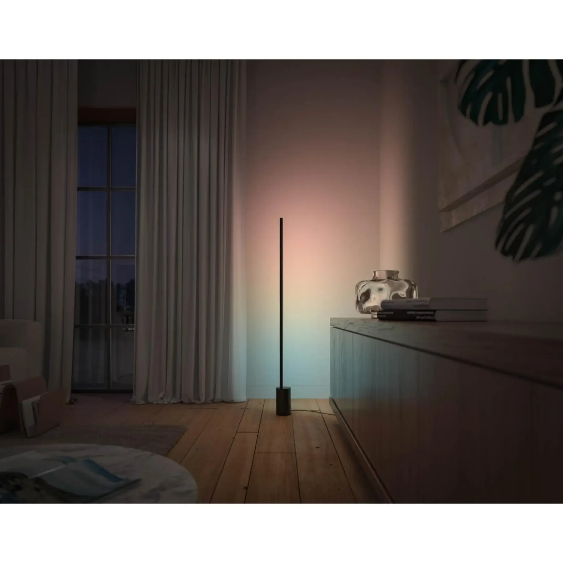 Smart Belysning ^ Philips Hue WCA WCA GULVLAMPE SORT 145,8