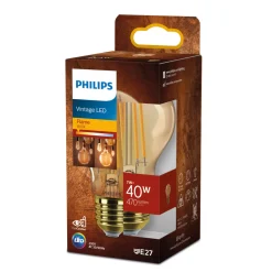Led ^ Philips LED PÆRE A60 E27 7W