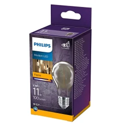 Led ^ Philips MODERNE LED PÆRE STANDARD E27 11W