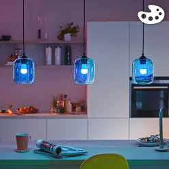 Smart Belysning ^ Philips Smart COLOR LED PÆRE E14 KRONE 5W