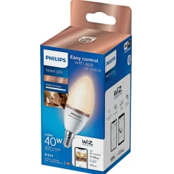 Smart Belysning ^ Philips Smart TUNABLE WHITE LED PÆRE E14 KERTE 5W