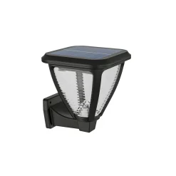Væglamper Ude ^ Philips VAPORA SOLCELLE VÆGLAMPE SORT 1,5W