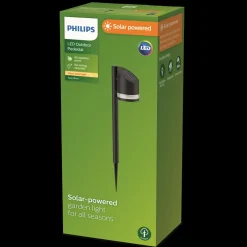 FYVE SOLCELLE BEDLAMPE SORT 28,4 CM>Philips