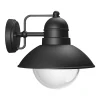 HOVERFLY UDENDØRS VÆGLAMPE SORT 60W>Philips