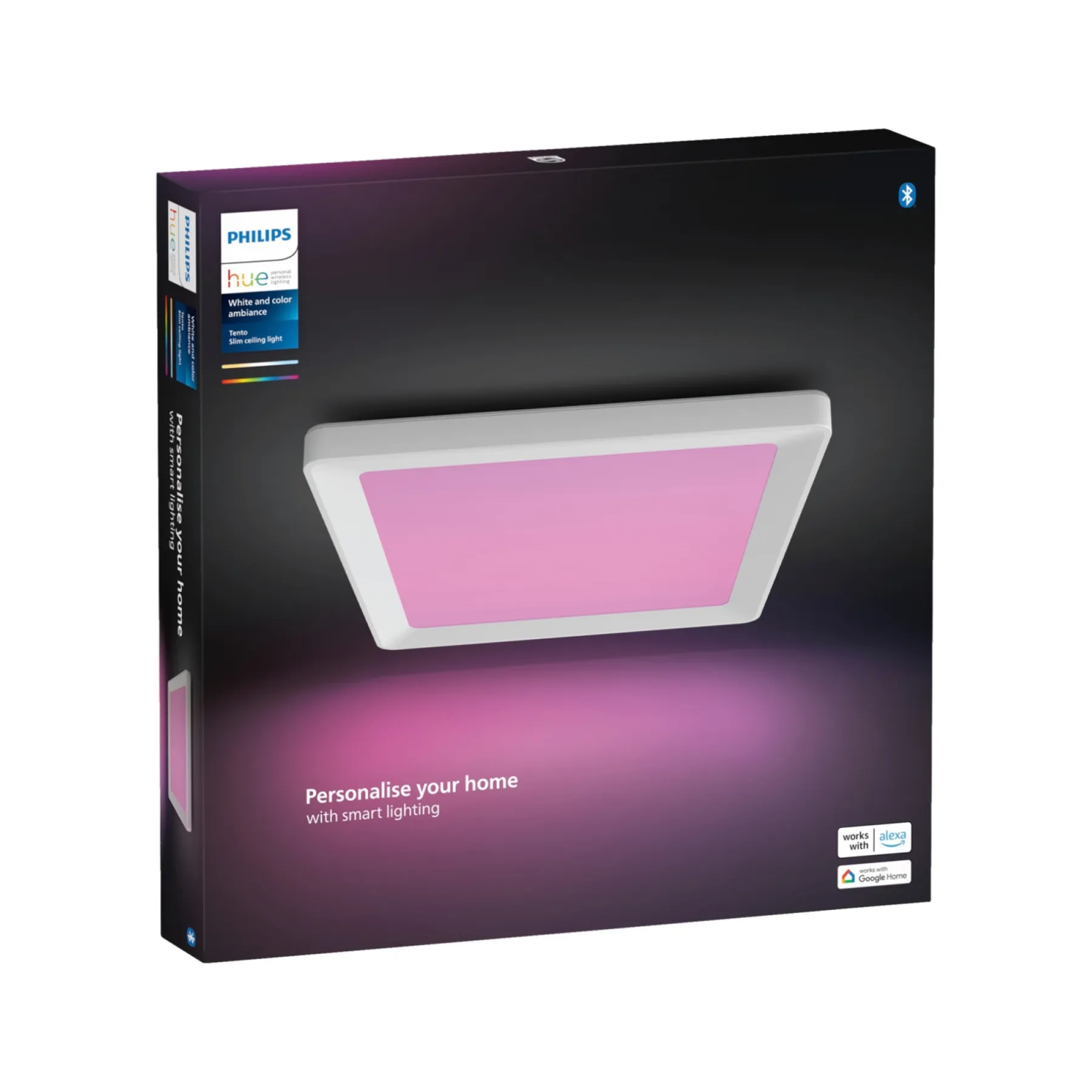 TENTO SQ WCA SLIM LOFTPANEL 10,6W HVID 29,5 CM>Philips Hue Online