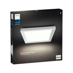 TENTO SQ W SLIM LOFTPANEL 12,6W HVID 29,5 CM>Philips Hue Online