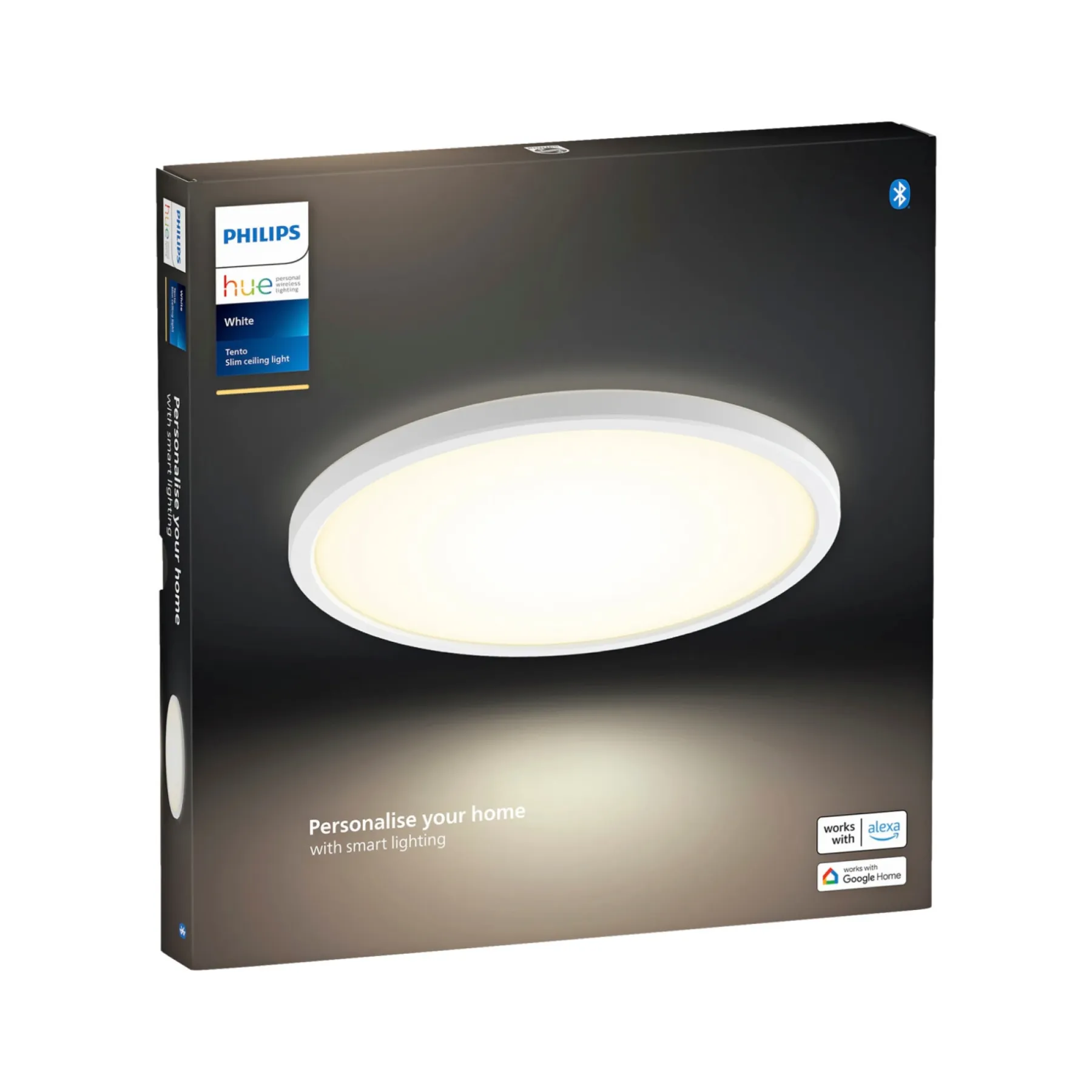 Smart Belysning ^ Philips Hue TENTO W SLIM LOFTPANEL 16,6W HVID 29,6 CM