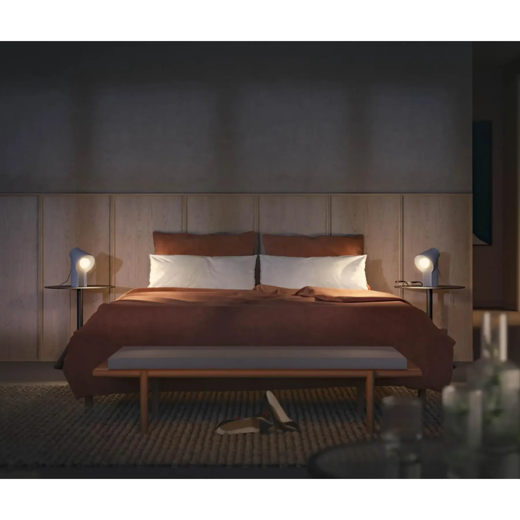 WA 2-PAK SMART LED PÆRE E27 STANDARD 9W>Philips Hue Clearance