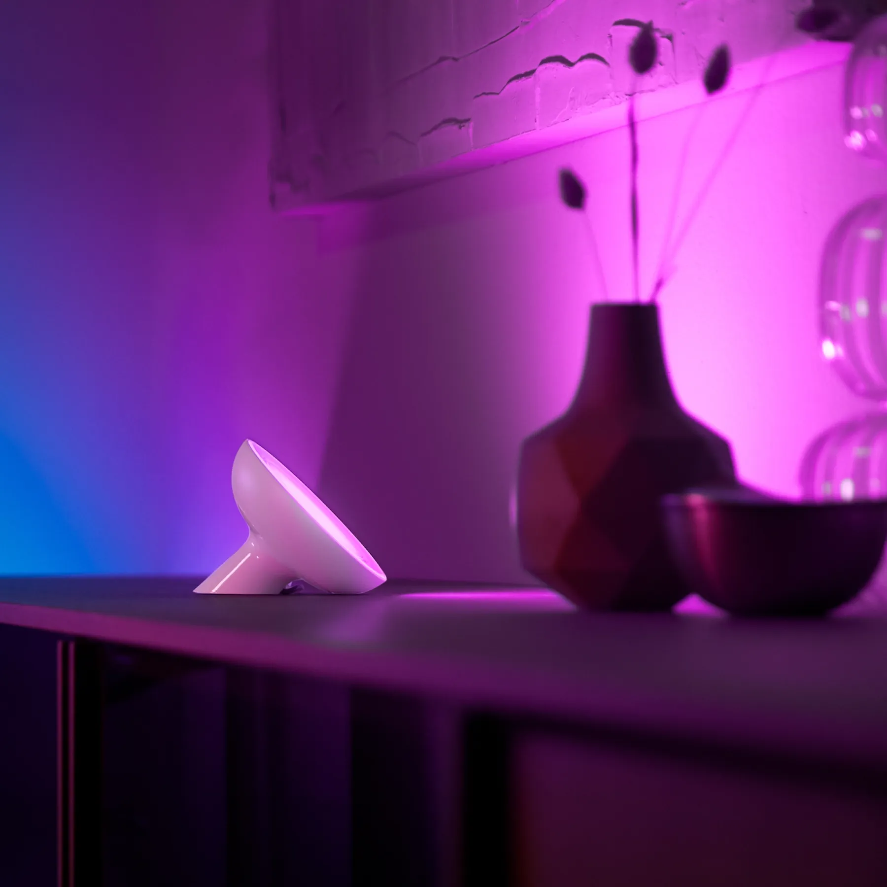 WCA BLOOM BORDLAMPE HVID 10,1 CM>Philips Hue Best