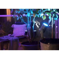 WCA LILY UDVIDELSE SPOTLAMPE SORT INTEGRERET LED 8W>Philips Hue