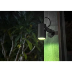 WCA LILY UDVIDELSE SPOTLAMPE SORT INTEGRERET LED 8W>Philips Hue