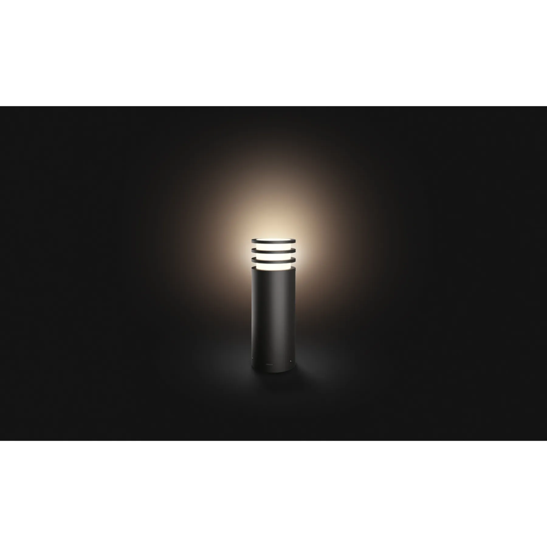 W LUCCA BEDLAMPE ANTRACITGRÅ 40 CM>Philips Hue