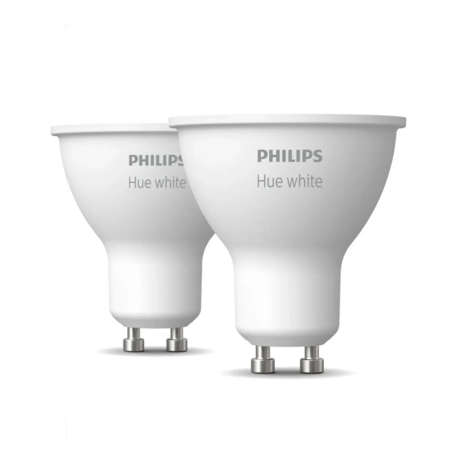W 2-PAK SMART LED PÆRE GU10 SPOT 5W>Philips Hue Hot