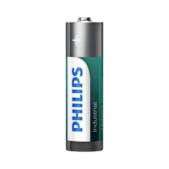INDUSTRIAL ALKALINE AA BATTERI 10 STK/PAK>Philips New