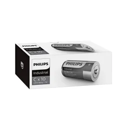 INDUSTRIAL ALKALINE C BATTERI 10 STK/PAK>Philips Sale
