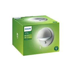 JUNE UDENDØRS VÆGLAMPE GRÅ 12W>Philips Sale