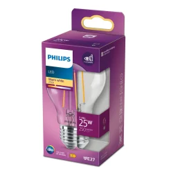 KLAR LED PÆRE STANDARD E27 2W>Philips Online