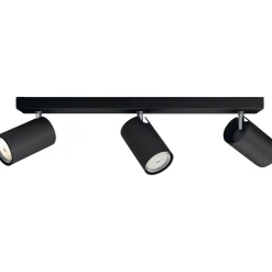KOSIPO 3 SPOTLAMPE SORT GU10 3X5,5W>Philips Discount