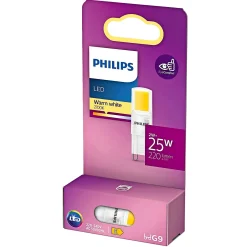LED PÆRE STIFT G9 2W>Philips New