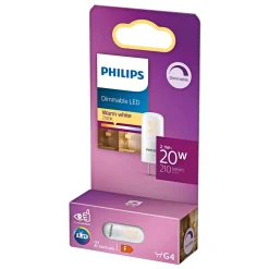 LED PÆRE STIFT G4 2W>Philips Hot