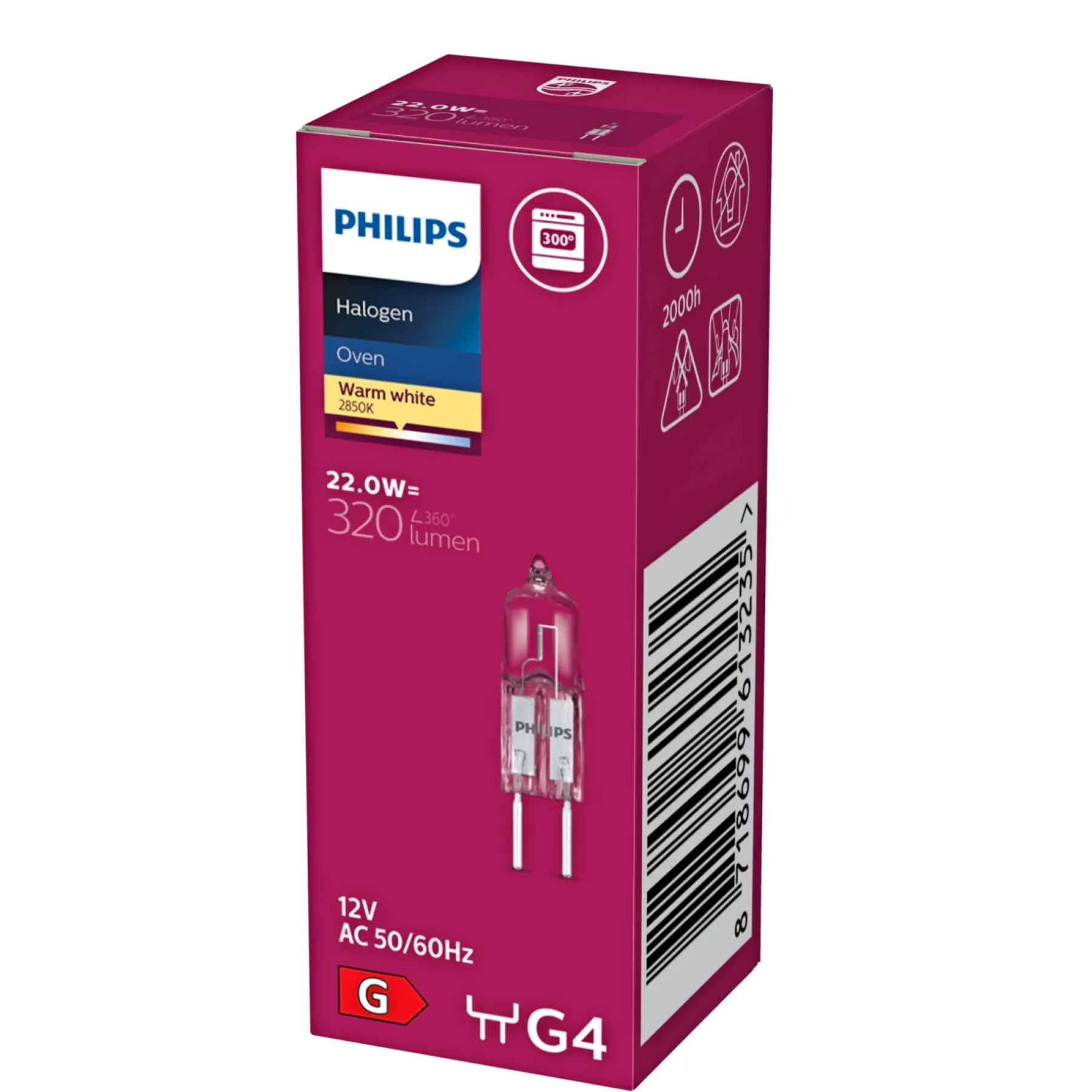OVNPÆRE OVNPÆRE G4 22W>Philips Sale