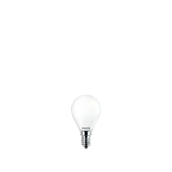 2-PAK MAT LED PÆRE KRONE E14 2W>Philips Online