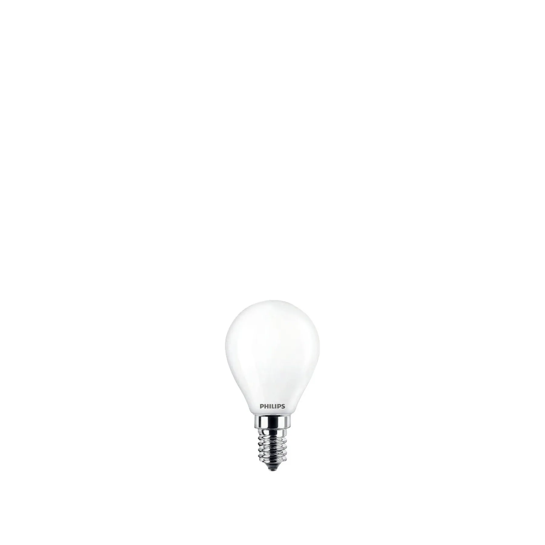 2-PAK MAT LED PÆRE KRONE E14 2W>Philips Online