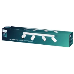 PONGEE 4 SKINNESPOT HVID GU10 4X5,5W>Philips Sale