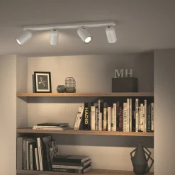 PONGEE 4 SKINNESPOT HVID GU10 4X5,5W>Philips Sale