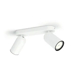 PONGEE 2 SKINNESPOT HVID GU10 2X5,50W>Philips New