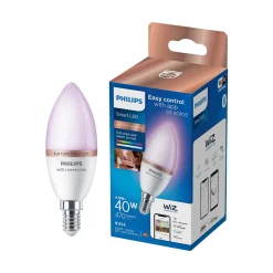 COLOR LED PÆRE E14 KERTE 5W>Philips Smart Best