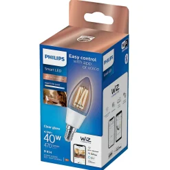 TUNABLE WHITE LED PÆRE E14 KERTE 5W>Philips Smart