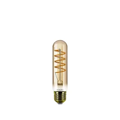 VINTAGE DÆMPBAR GULD DEKOPÆRE RØRFORMET E27 4W>Philips Discount