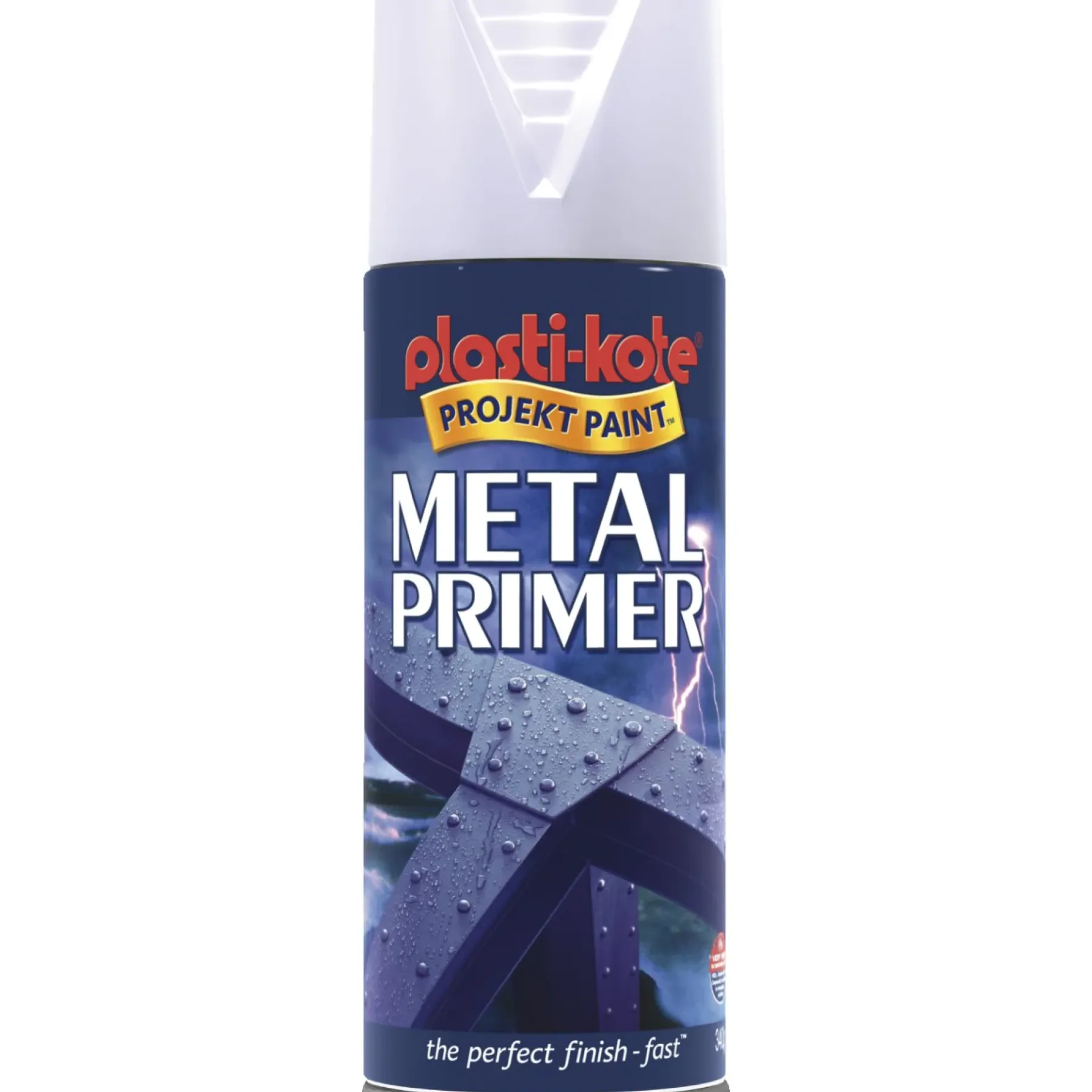 Spraymaling ^ Plasti kote METALLIC PRIMER SPRAYMALING 400 ML HVID
