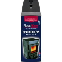 Spraymaling ^ Plasti kote TWIST BRÆNDEOVN SPRAYMALING 400 ML SORT