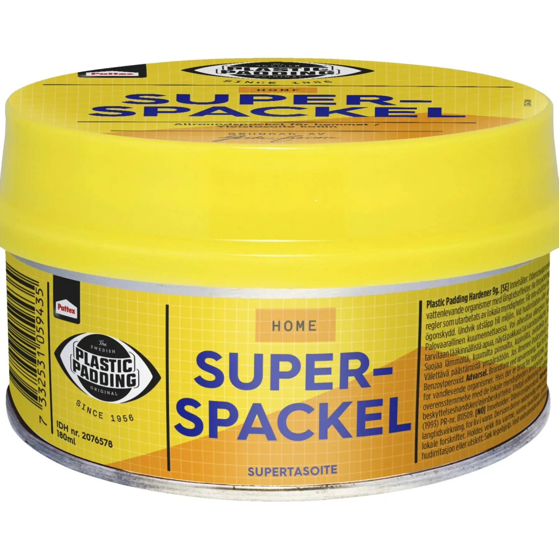 Spartelmasser ^ Plastic padding ELASTIC ELASTISK SPARTELMASSE 180 ML