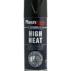 HIGH HEAT SPRAYMALING 400 ML SORT>Plasti kote Hot