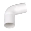 PLAST 75 MM BØJNING HVID>Plastmo Clearance