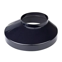 PLAST 75/130 MM BRØNDKRAVE SORT>Plastmo Hot