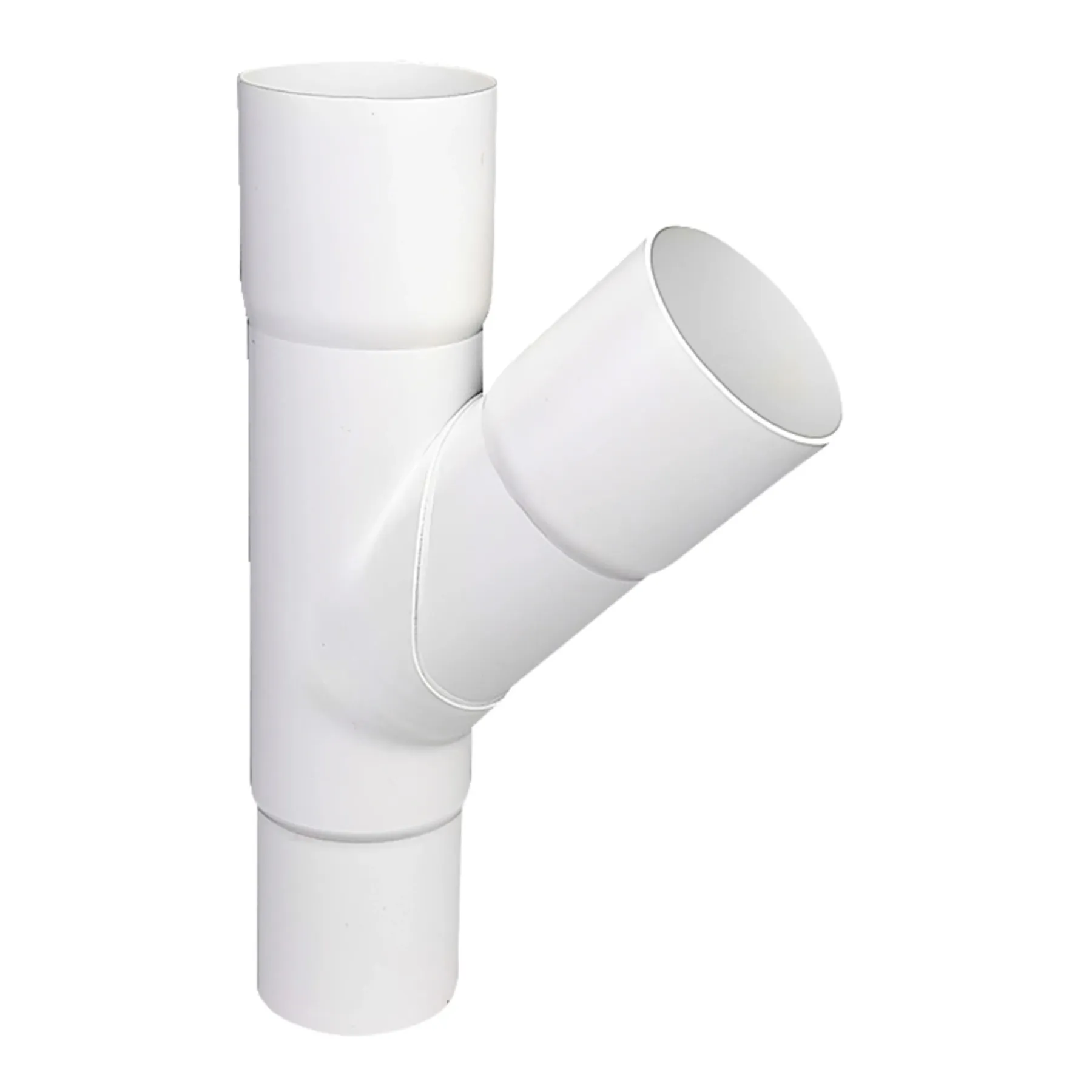 PLAST 75/75 MM GRENRØR HVID>Plastmo Discount