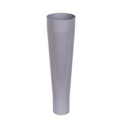 Tagrender ^ Plastmo PLAST 75 MM OVERGANG GRÅ