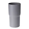 PLAST 75 MM RØRSAMLEMUFFE GRÅ>Plastmo Outlet
