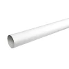 Tagrender ^ Plastmo PLAST 75 MM X 3 M NEDLØBSRØR HVID