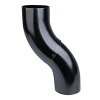Tagrender ^ Plastmo SORT 90 MM NEDFØRSEL