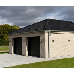 Tagrender ^ Plastmo STÅLPLUS NR. 12 TAGRENDE 6 M
