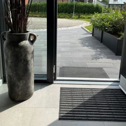 VARIO GUMMI DØRMÅTTE 100X50 CM ANTRACIT>Plastmo Outlet