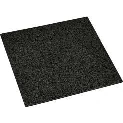 Boligindretning ^ Plus CUBIC DØRRIST 40X40X1 CM SORT