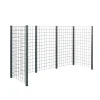 Affaldsskjulere ^ Plus ESPALIER 3 SPANDE RENOVATIONSSKJUL VARMGALVANISERET STÅL
